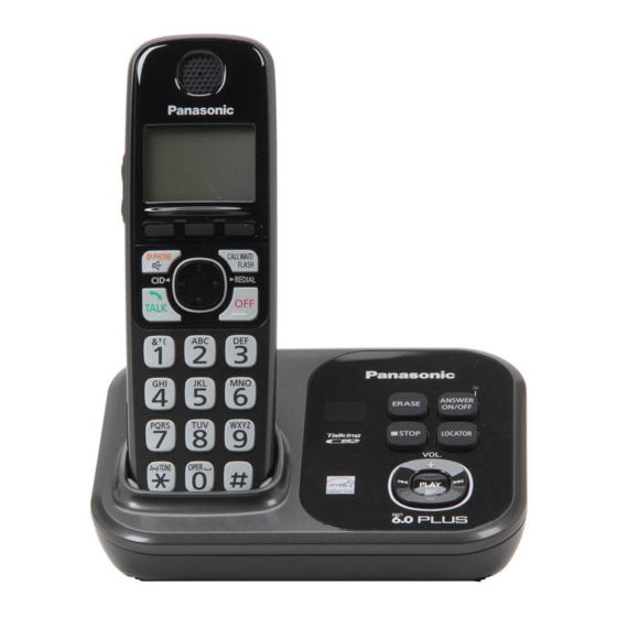 Panasonic KX-TG4734B Specifications