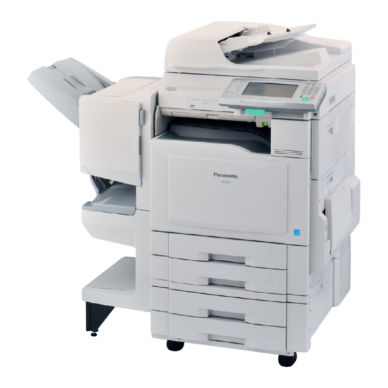 Panasonic DP-C266 Operating Instructions Manual