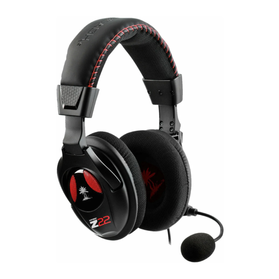 Turtle Beach Ear Force Z22 User Manual