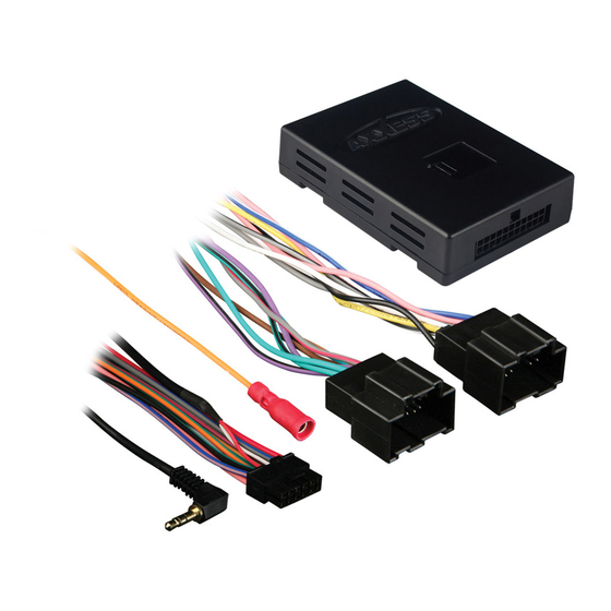 Axxess GMOS-LAN-04 Installation Instructions Manual