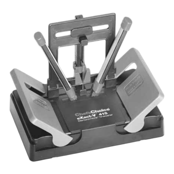 Chef's Choice eXact-V 415 Manual