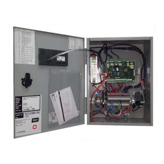 Bard LV1000-100 PLC based Controller Manuals