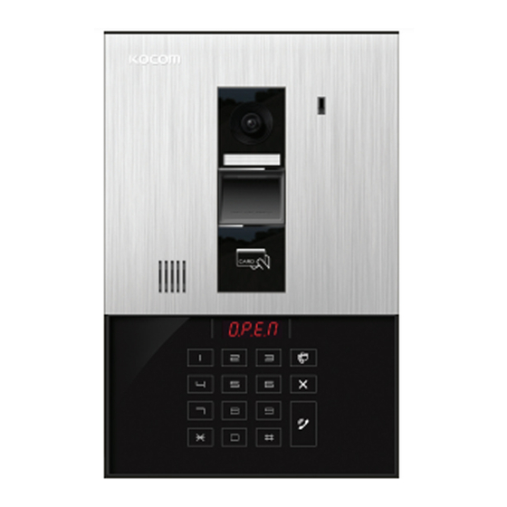 KOCOM KLP-410 Series User Manual