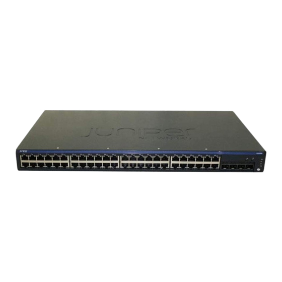 Juniper EX2200 Mounting Manual