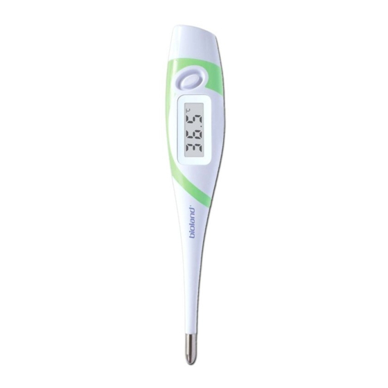 Bioland T 103 Quick Start Manual