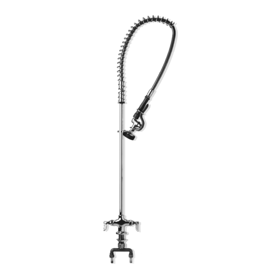 T&S PRE-RINSE UNIT B-0113 Installation And Maintenance Instructions Manual