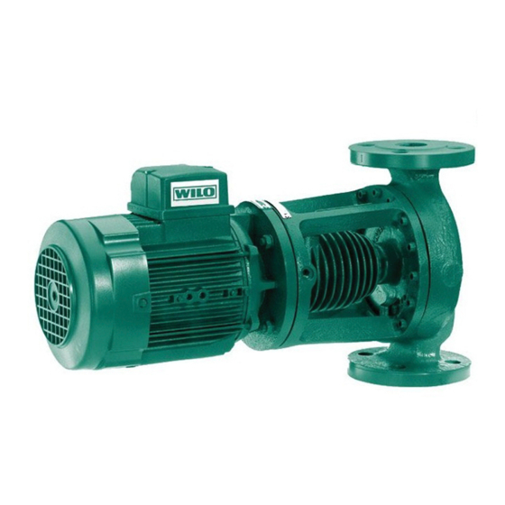 Wilo -IPH-O Installation And Maintenance Instructions Manual