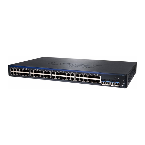 Juniper EX2200 Quick Start Manual