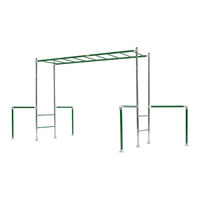 FUNKY MONKEY BARS THE ORIGINAL Assembly Instructions Manual