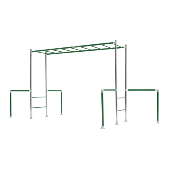 FUNKY MONKEY BARS THE ORIGINAL Assembly Instructions Manual