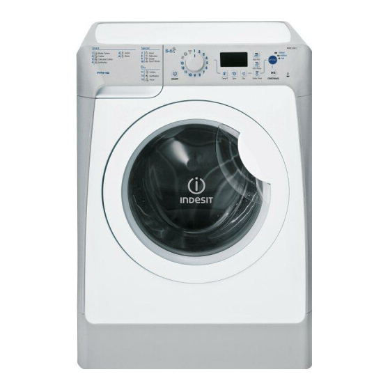 Indesit PWDE 8148 S Instructions For Use Manual