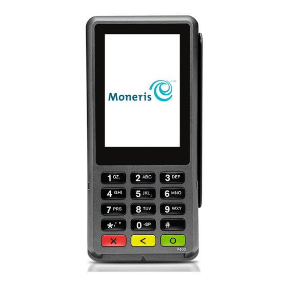 Moneris V400c Installation Instructions Manual
