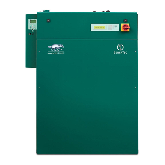 Baxi Senertec Dachs Pro 20 ST Assembly And Operation Manual