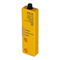 Pilz PSEN cs5.1 1actuator Operating Manual