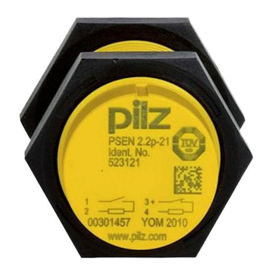 Pilz PSEN 2.2p-21 Operating Manual
