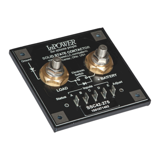 InPOWER SSC42-275 Owner's Manual