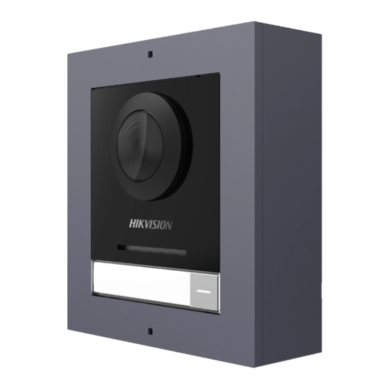 HIKVISION DS-KD8003-IME1(B)/Surface User Manual