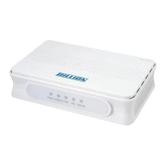 Billion BiPAC 5200S RC Series User Manual
