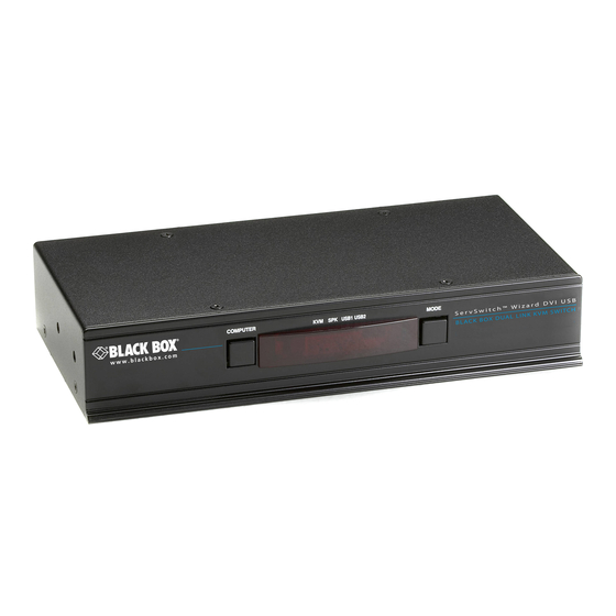 Black Box KV2004A User Manual