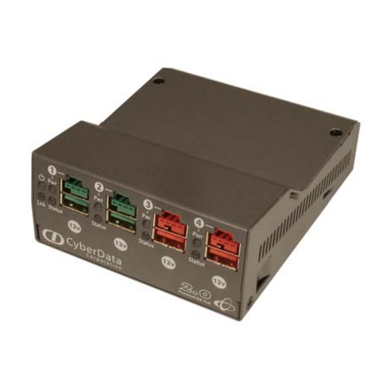 CyberData 11006 Manual