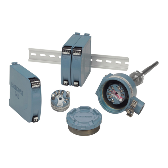 User Manuals: Rosemount 248 Temperature Transmitter