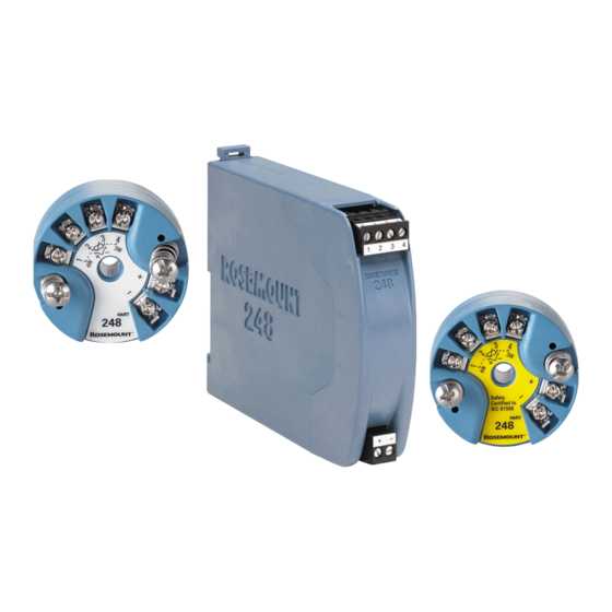 Rosemount 248 Quick Installation Manual