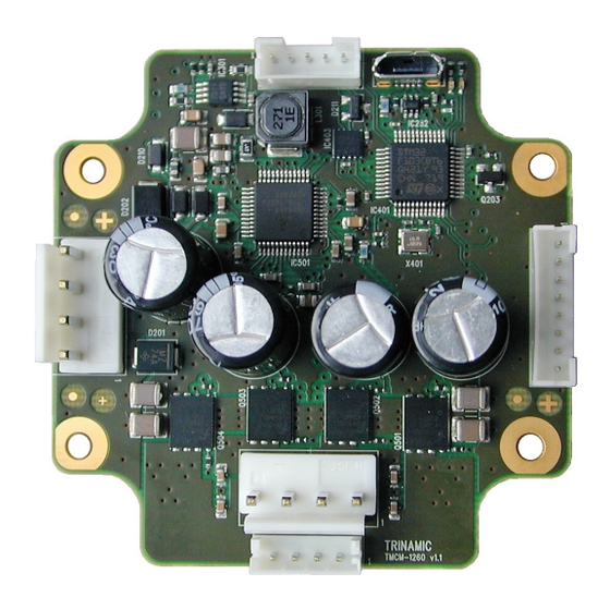 Trinamic TMCM-1260 Hardware Manual