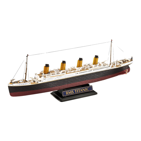 REVELL R.M.S. TITANIC ASSEMBLY MANUAL Pdf Download | ManualsLib