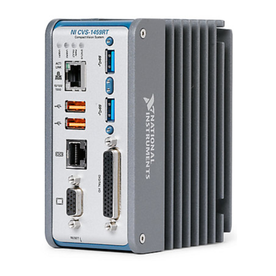 National Instruments CVS-1459RT User Manual