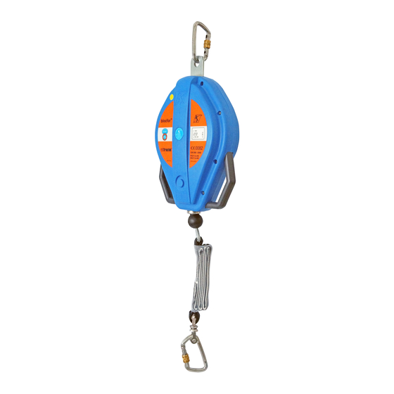 Tractel blocfor 20R ESD 150 kg Installation, Operating And Maintenance Manual