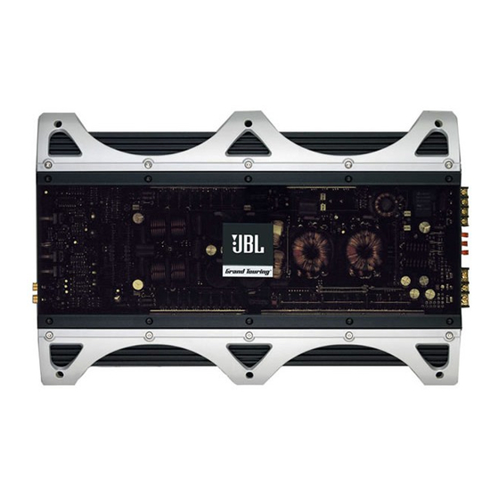 JBL GTO1201.1 CAR AMPLIFIER OWNER'S MANUAL ManualsLib