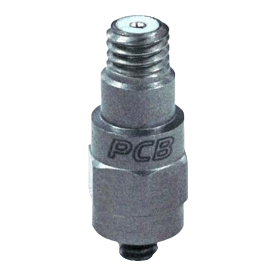 PCB Piezotronics M353B14 Installation And Operating Manual
