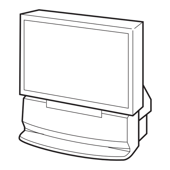 Sony KP-53S65 Service Manual