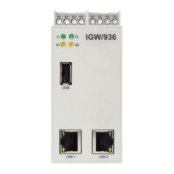 SSV IGW/936A System Reference Manual