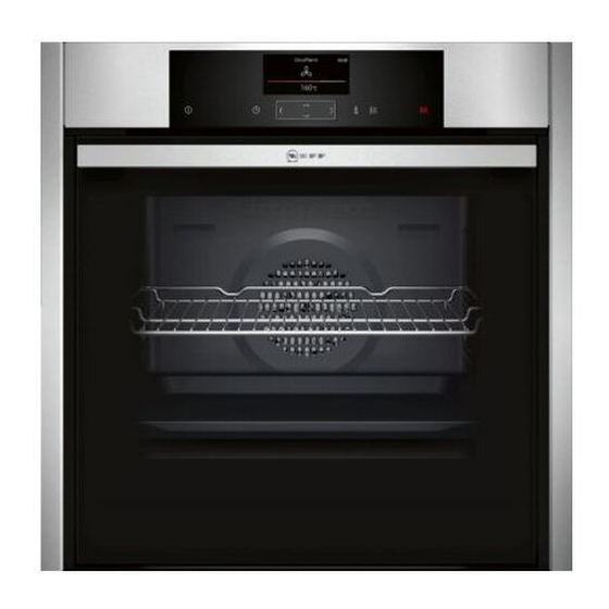 NEFF B55CS22 0 Series Instruction Manual