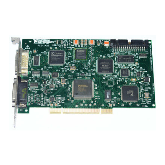 National Instruments IMAQ PCI-1426 User Manual