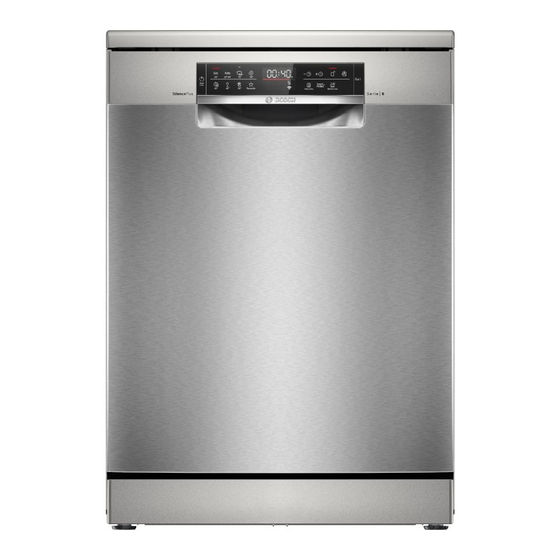 Bosch SMS6ECI04E Information For Use