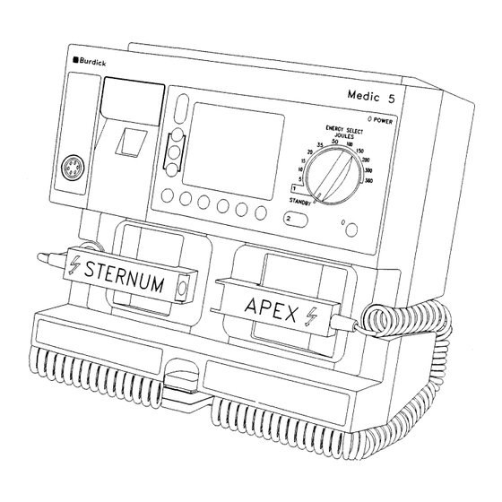 Burdick Medic 5 Service Manual