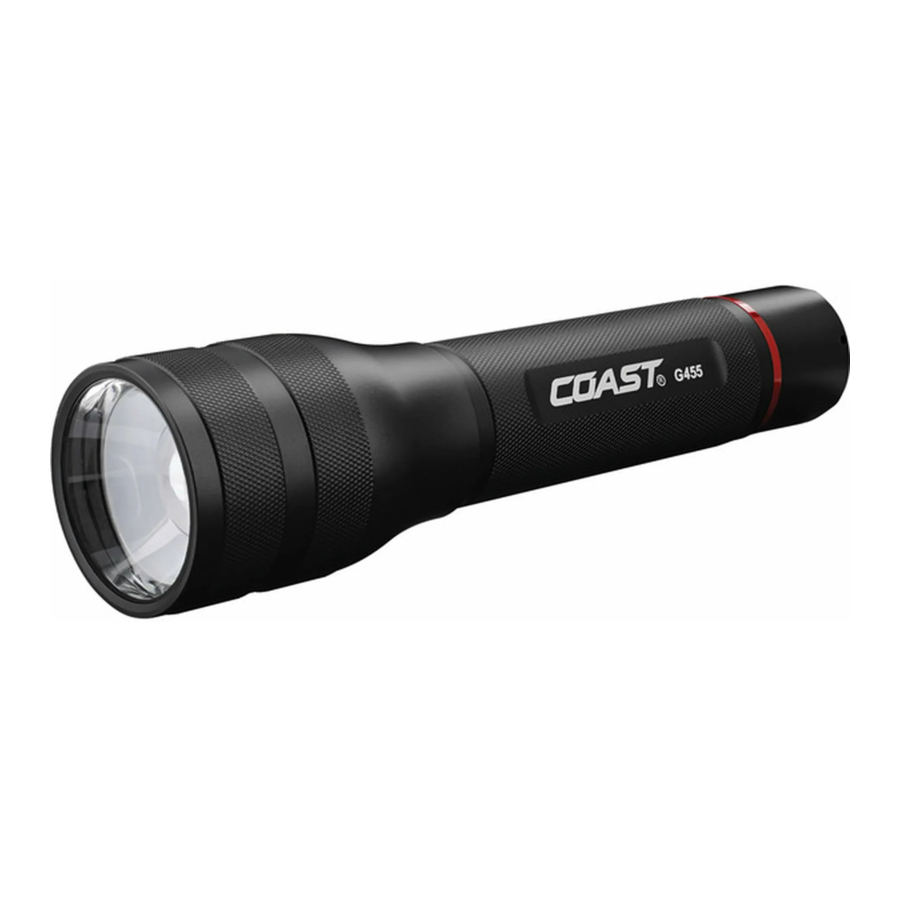 Coast G455 Manual