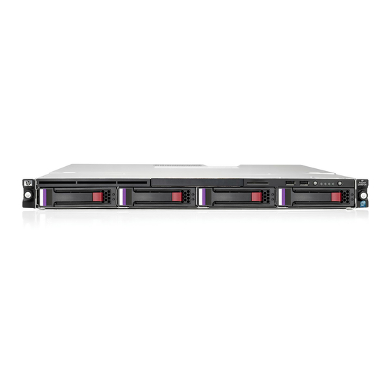 HP ProLiant DL160 G6 Installation Sheet