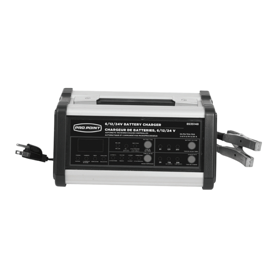 pro.point BATTERY CHARGER User Manual