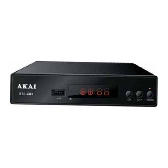 Akai STB-2380 User Manual