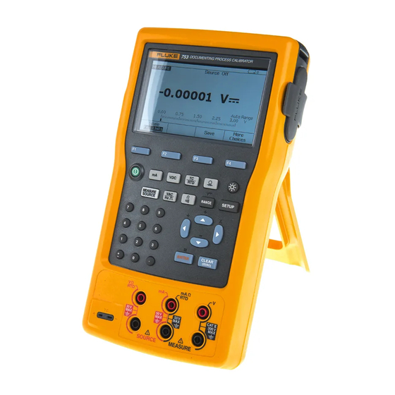Fluke 753 User Manual