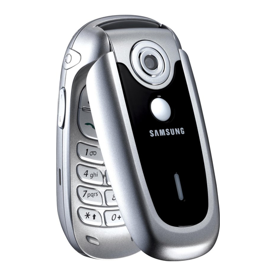 Samsung SGH-X640 Manual