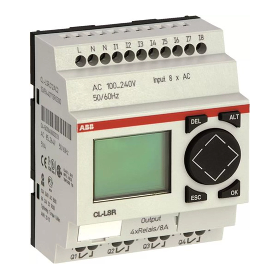 ABB CL-LSR Series Installation Instructions Manual