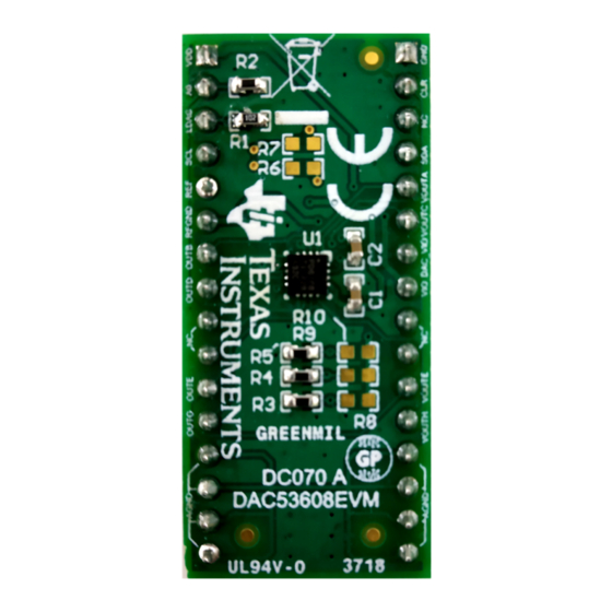 Texas Instruments DAC53608 User Manual
