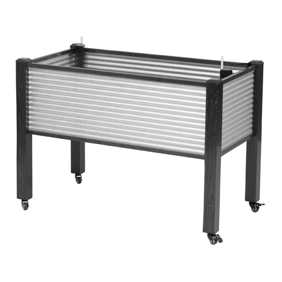 Gardener's Galvanized Elevated Raised Bed Quick Start Manual
