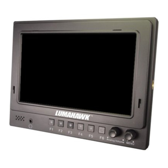 LUMAHAWK LMM-PRO600 Instructions For Setup
