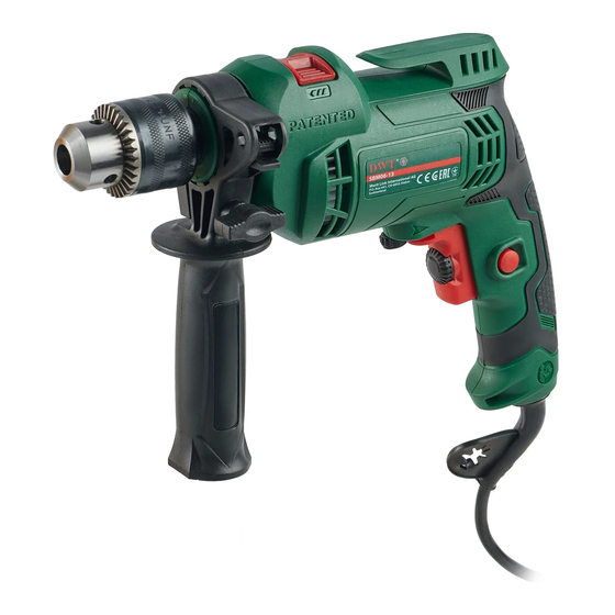 User Manuals: DWT SBM06-13 Corded Electric Drill