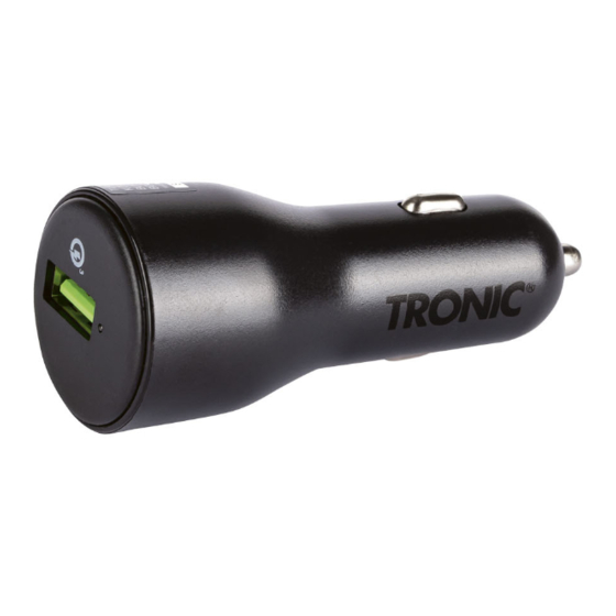 Tronic TLA 18 A1 Manuals